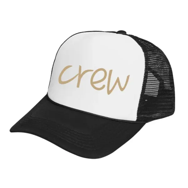 Gorra Neón Personalizada con frase Crew